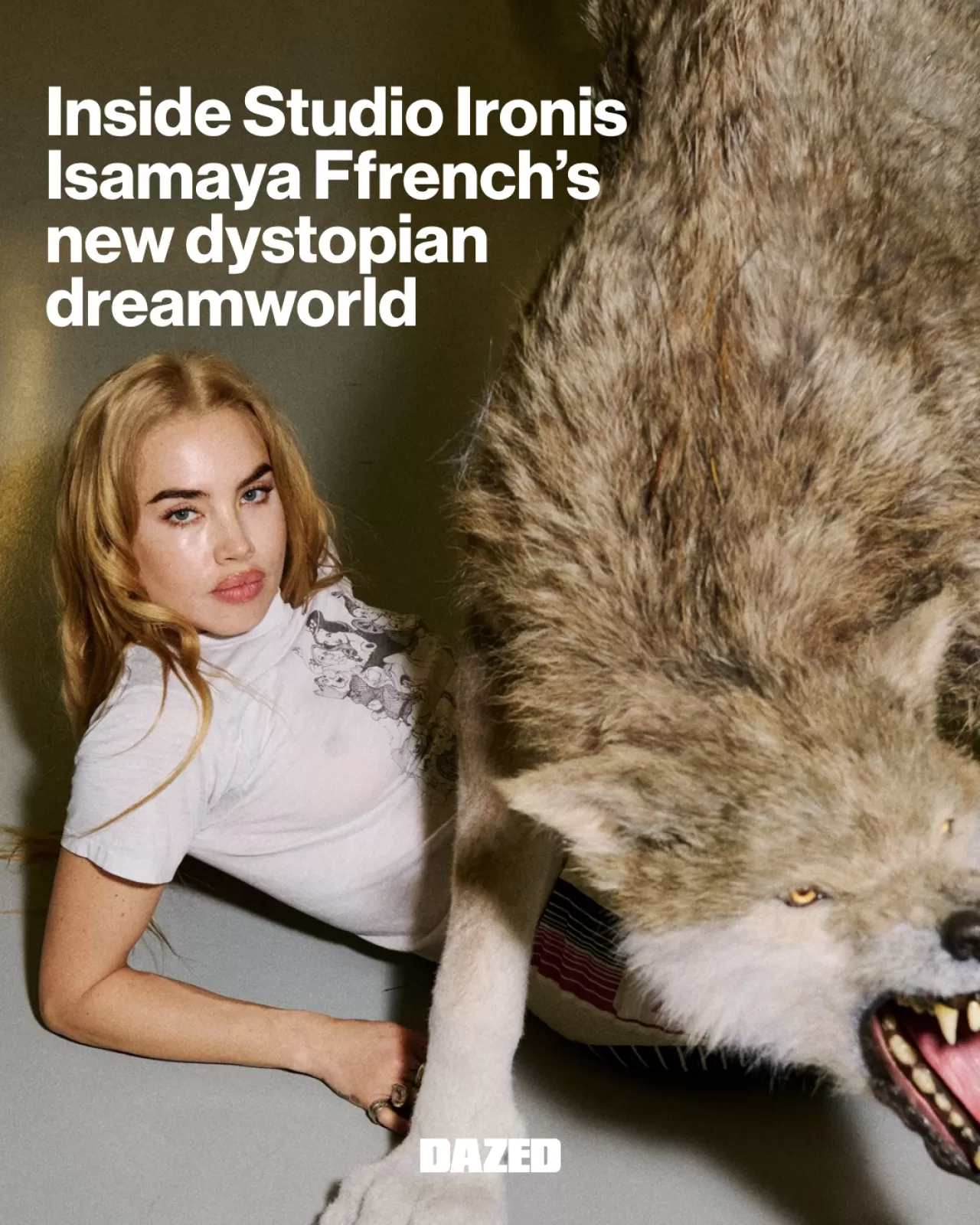 İsamaya Ffrench, Saatchi Yates'te Studio Iron Sergisi ile Sanat Dünyasına Adım Atıyor