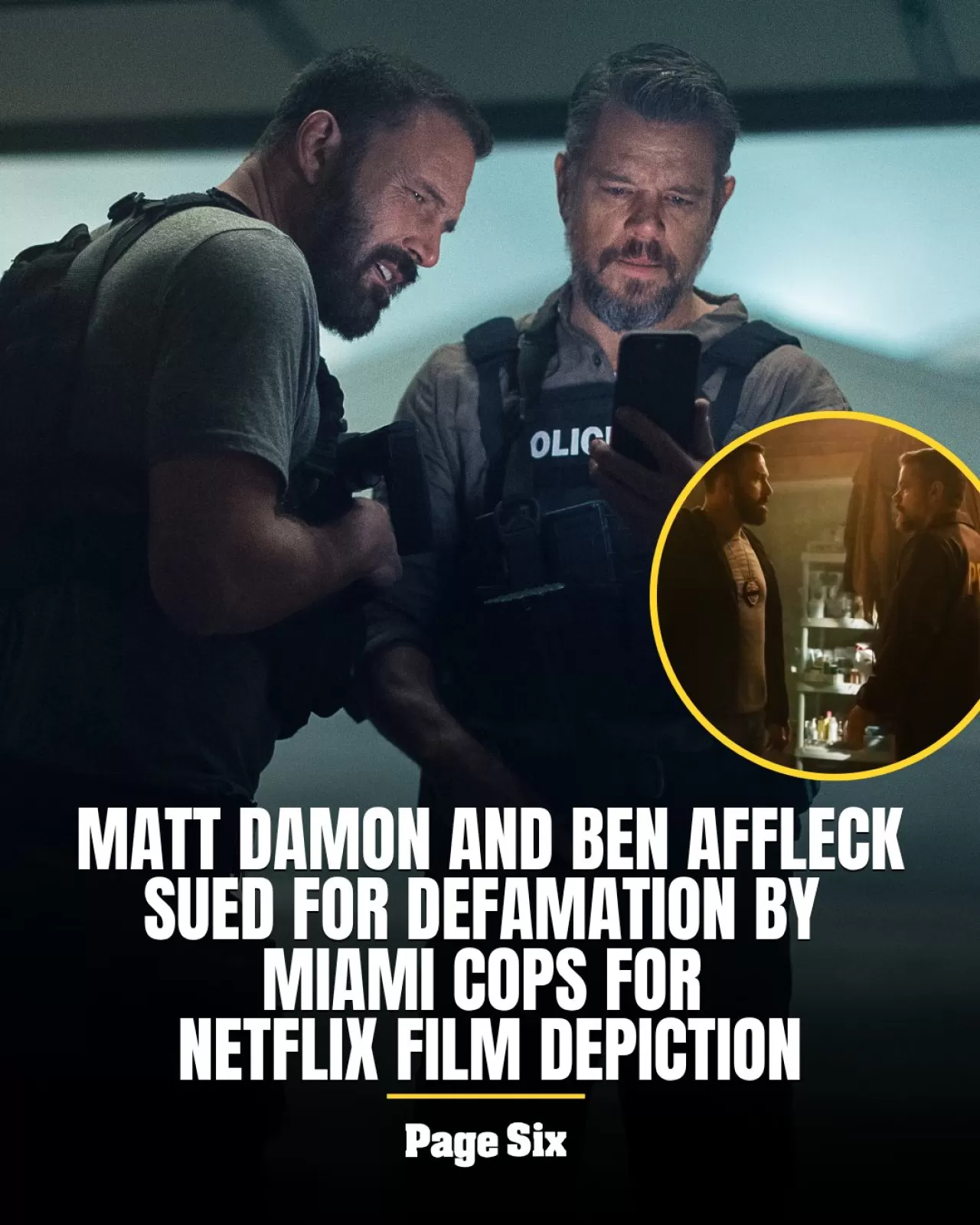Matt Damon ve Ben Affleck'e Netflix Filmi 'The Rip' İçin Dava