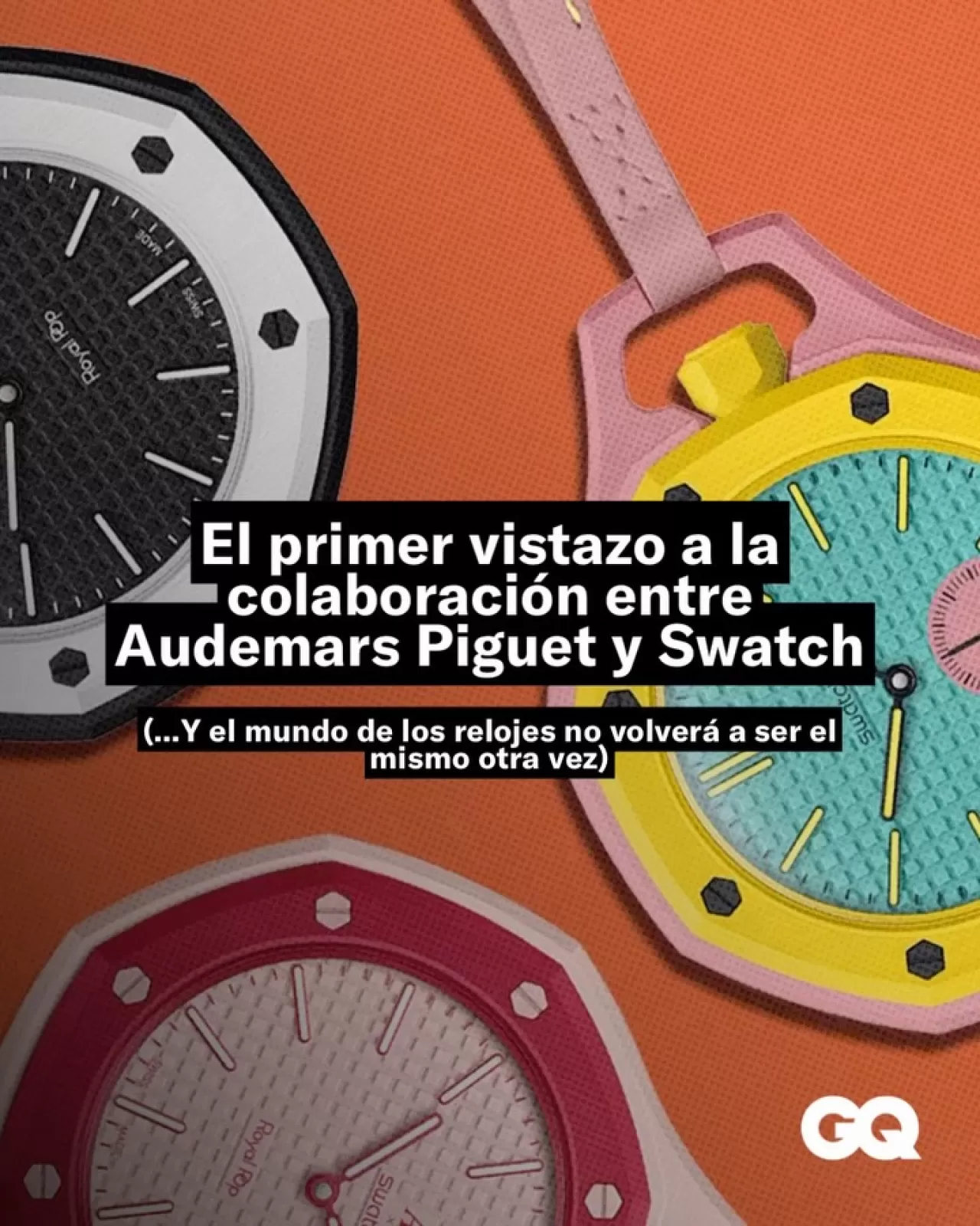 Audemars Piguet ve Swatch'tan Royal Pop Lansmanı