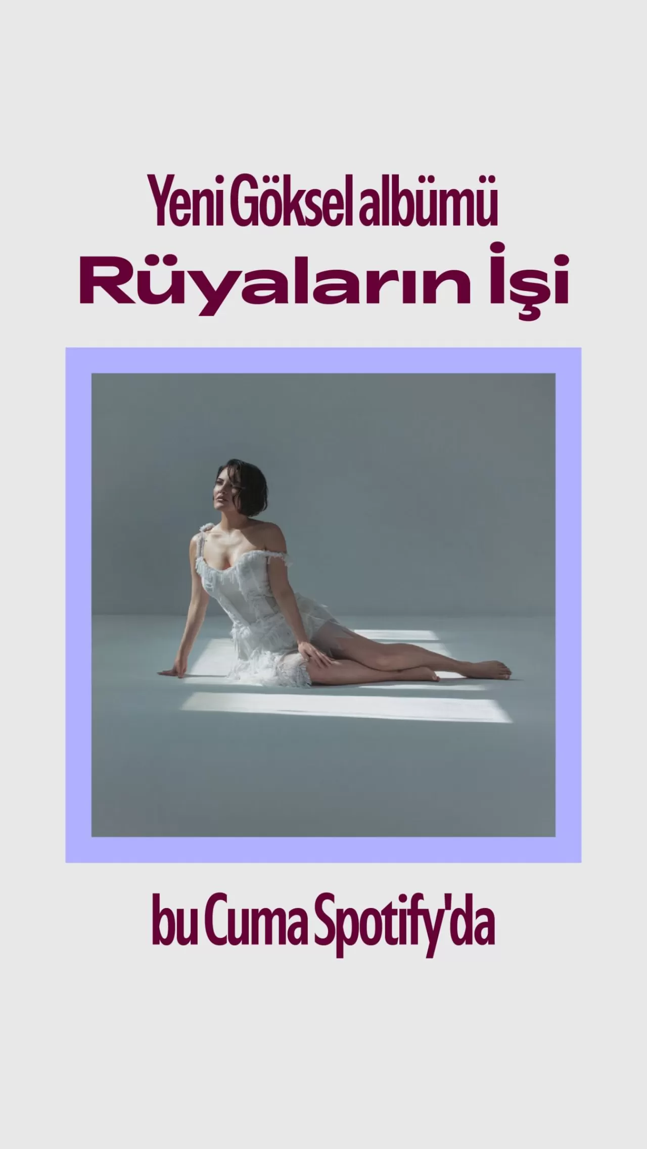 Göksel'in Yeni Albümü Rüyaların İşi Spotify'da Yayında
