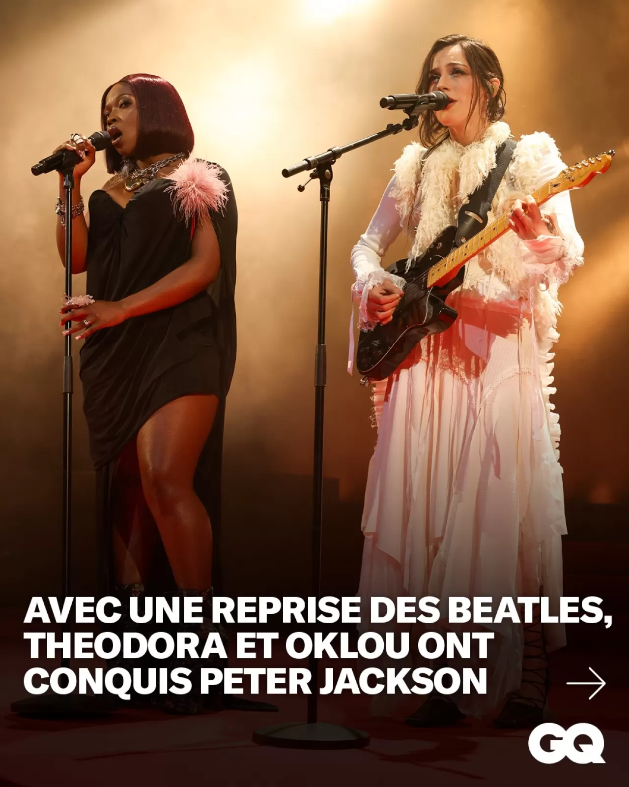 Theodora ve Oklou, Cannes'da Beatles'ın Get Back Şarkısını Seslendirdi