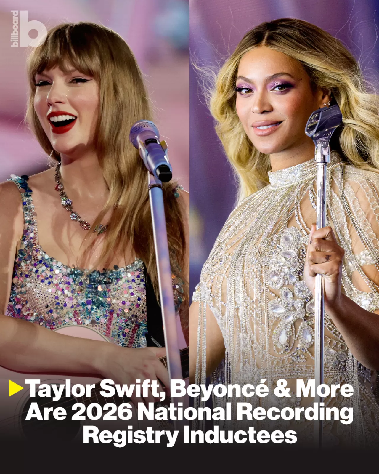 Taylor Swift ve Beyoncé'den Tarihi Onur: Ulusal Kayıt Siciline Girdiler