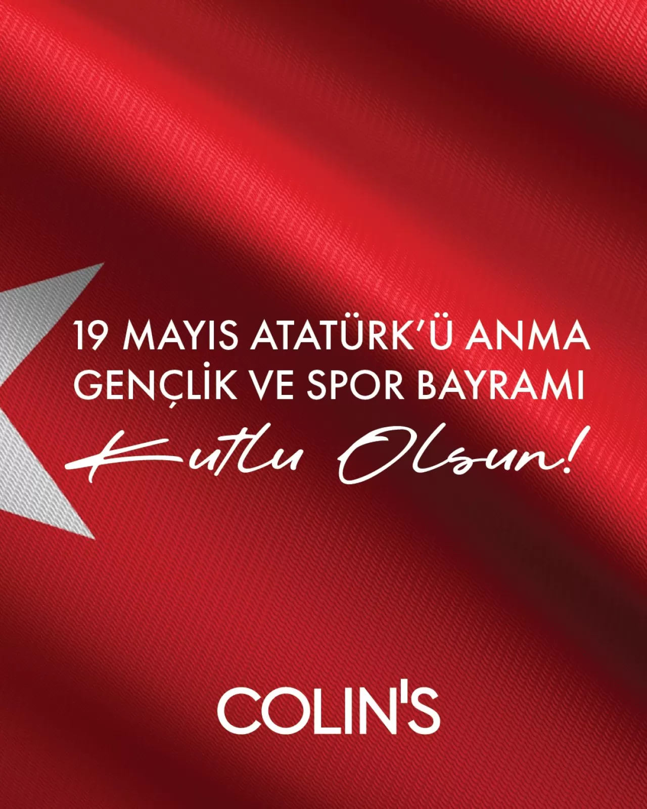Colins'ten 19 Mayıs Kutlaması: Biliyoruz Bütün Ümidin Bizde
