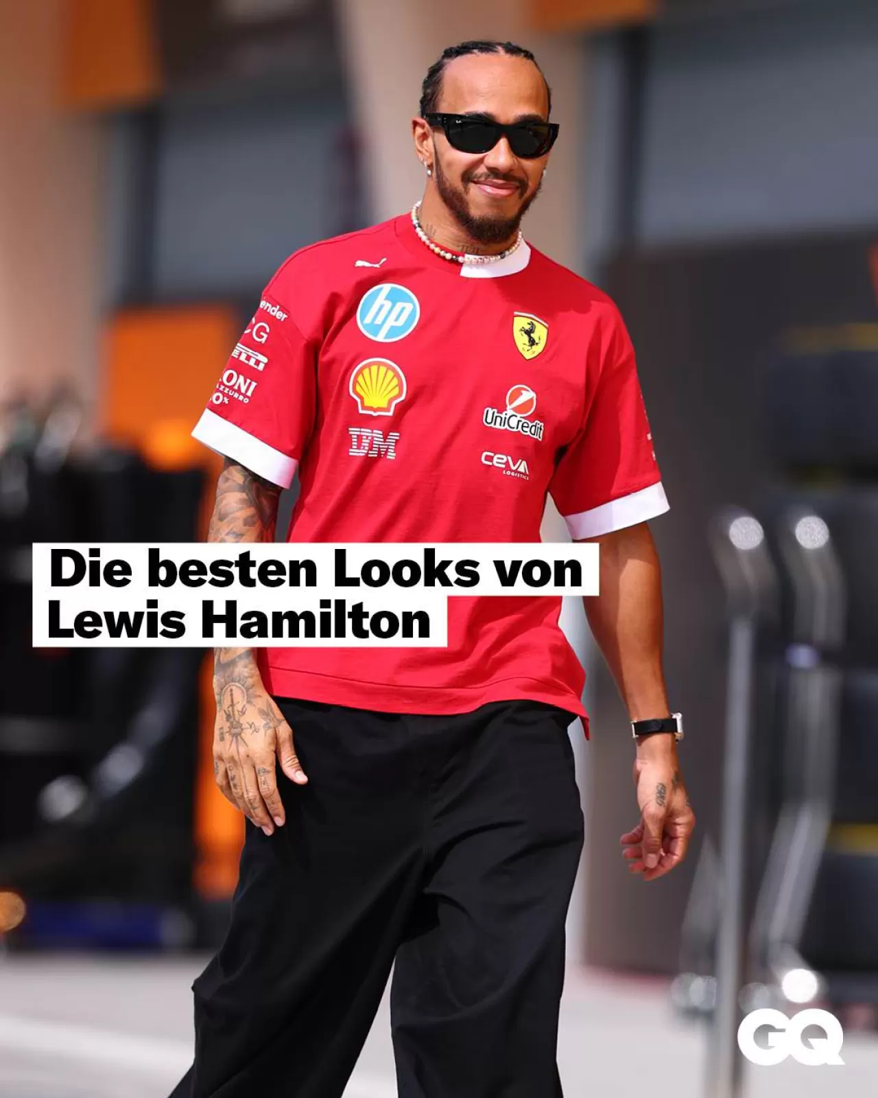 Lewis Hamilton'ın Stil Dosyası: GQ Almanya'dan En İyi Looklar
