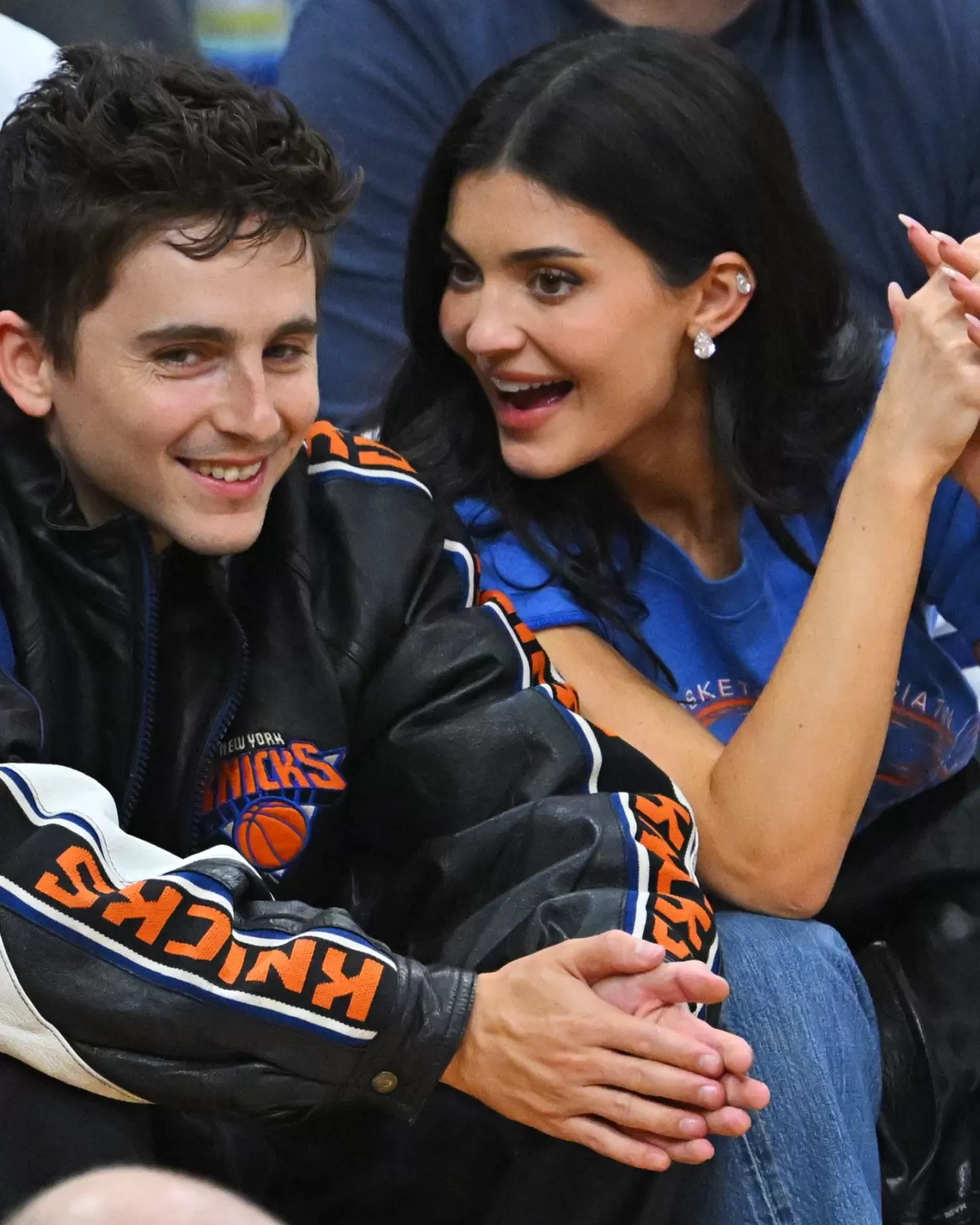Chalamet ve Jenner Cleveland'da NBA Playoff Heyecanına Tanık Oldu