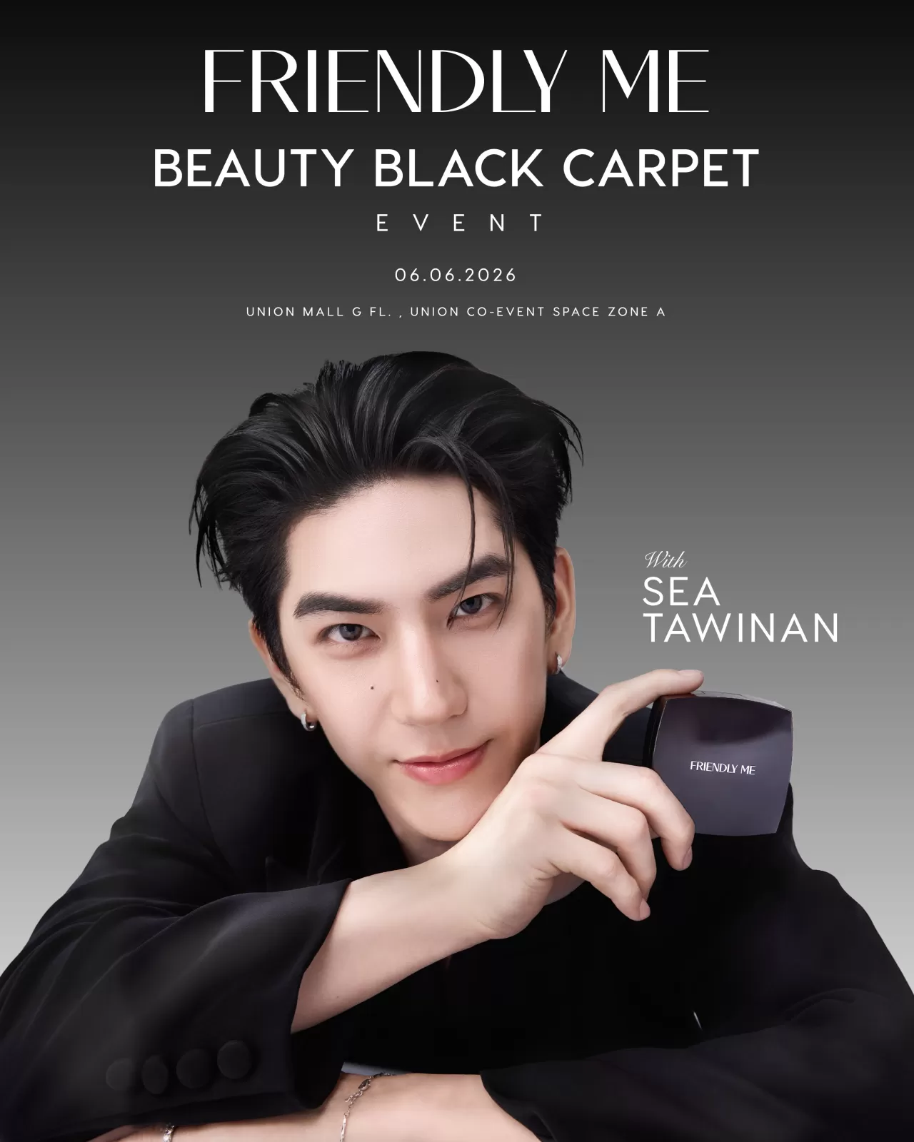 Sea Tawinan, 6 Haziran'da Friendly Me Beauty Etkinliğinde Hayranlarıyla Buluşuyor