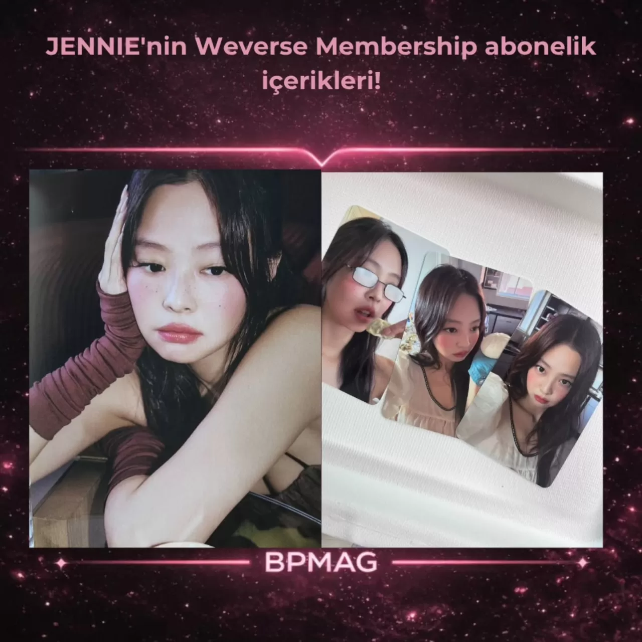 JENNIE Weverse Membership Abonelik İçerikleri Yayında