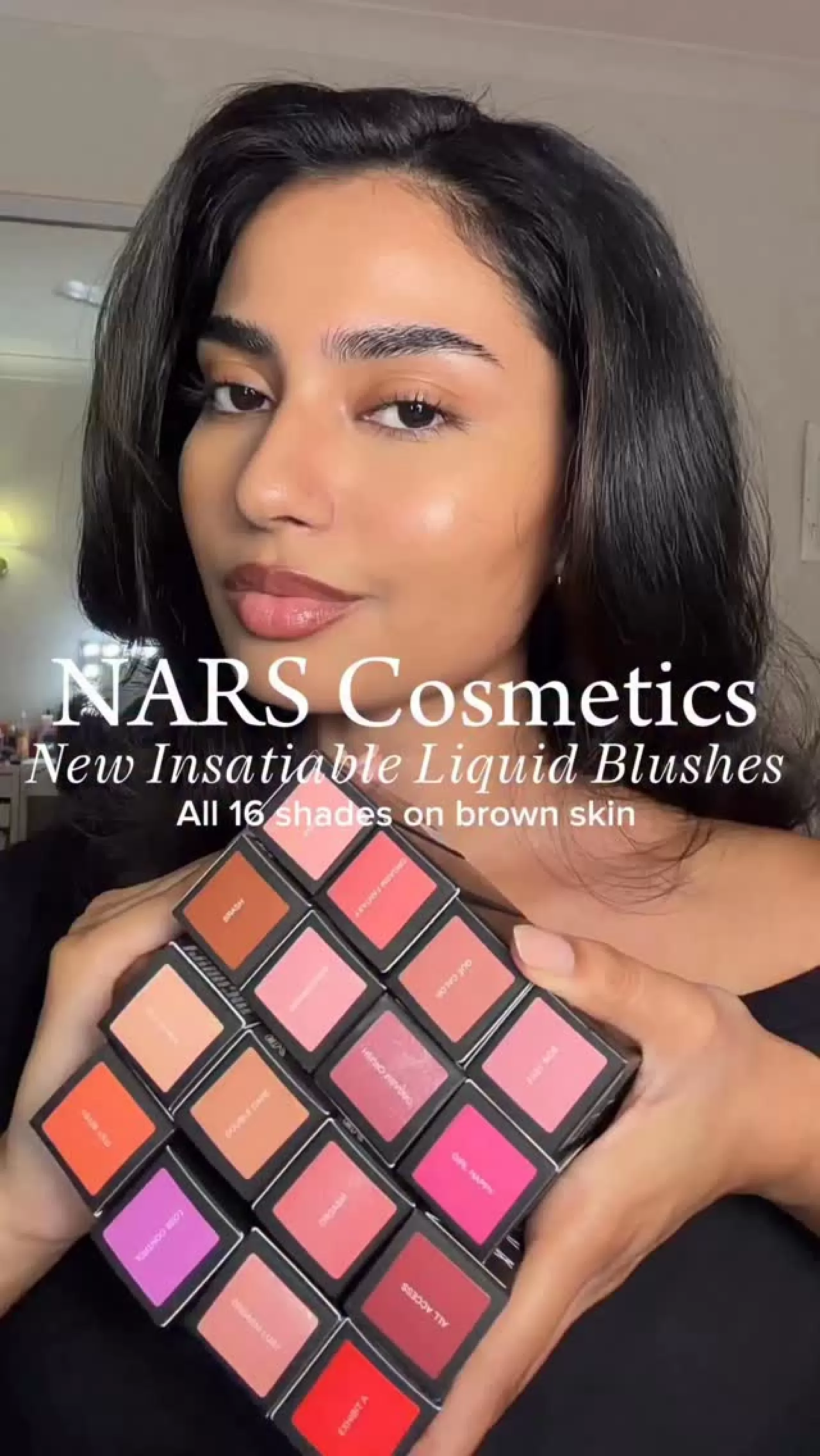 NARS'ın 16 Tonlu Yeni Allığı: Kayzz Swatch Paylaştı
