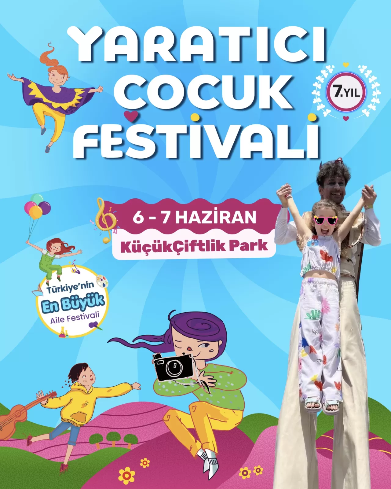 Yaratıcı Çocuk Festivali İçin Geri Sayım Başladı: 6-7 Haziran'da İstanbul'da