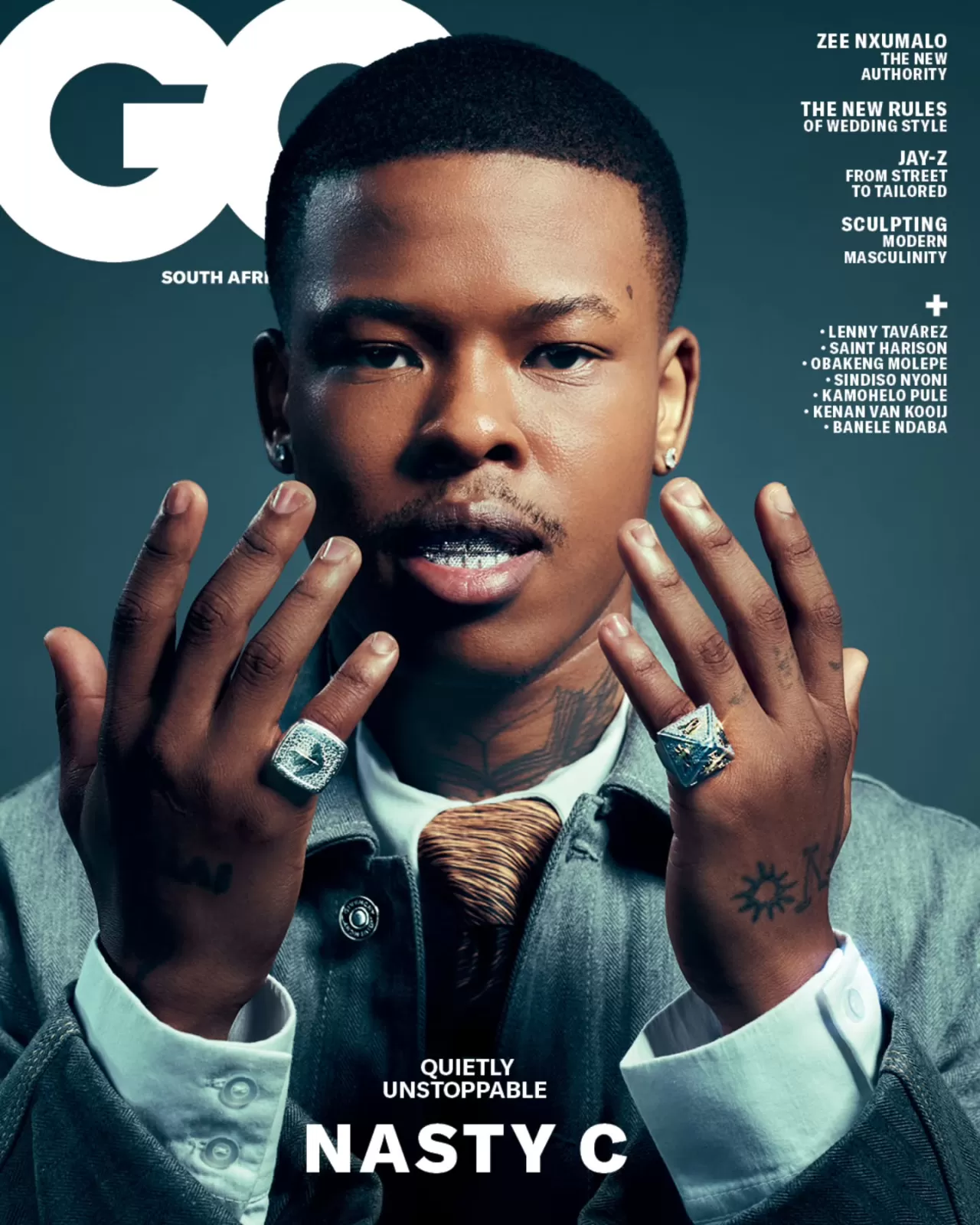 Nasty C, GQ South Africa'nın Haziran-Temmuz Sayısında Bağımsızlık Manifestosunu Anlatıyor