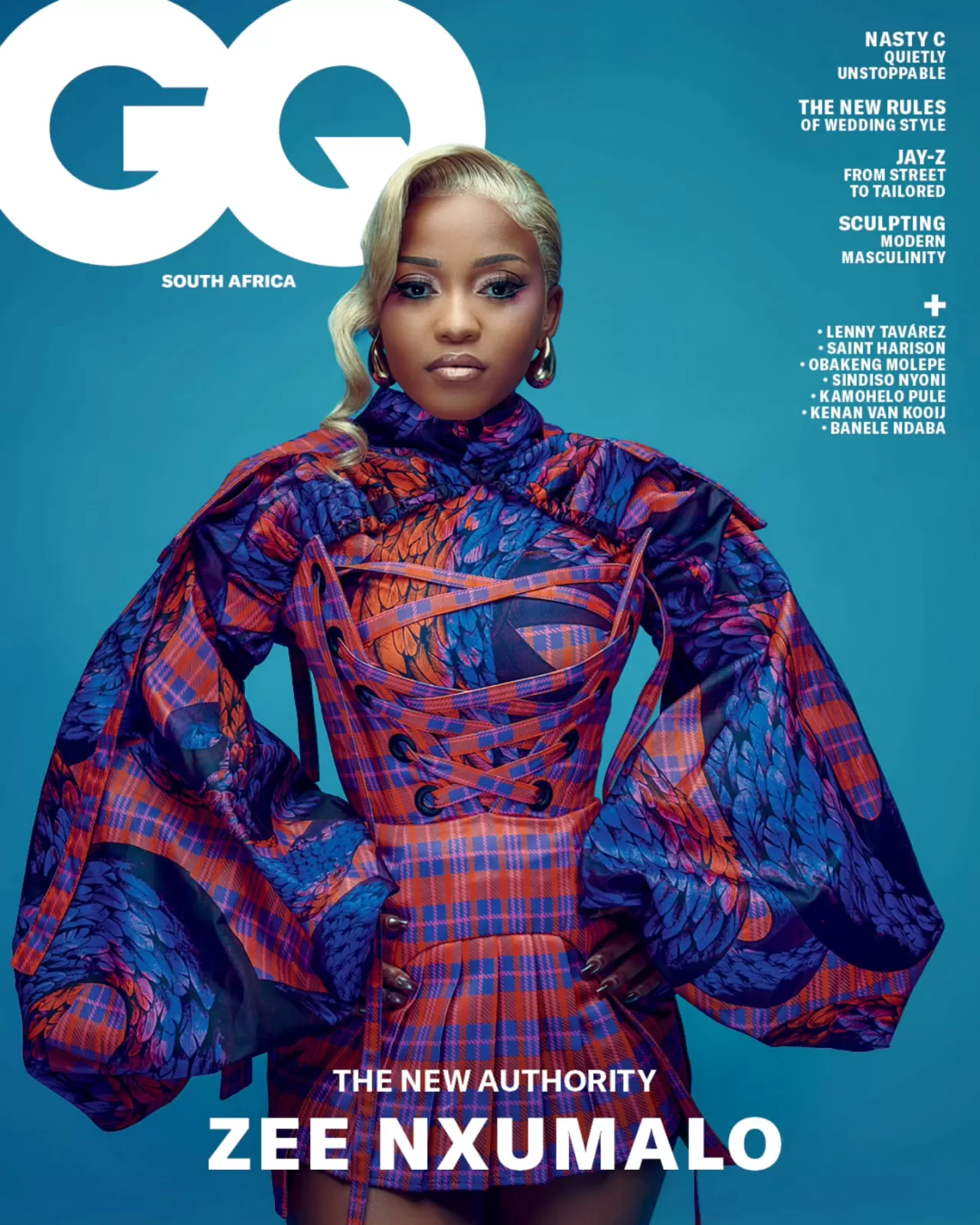 GQ South Africa, Zee Nxumalo'yu Haziran-Temmuz Sayısının Üçüncü Kapağında Ağırlıyor