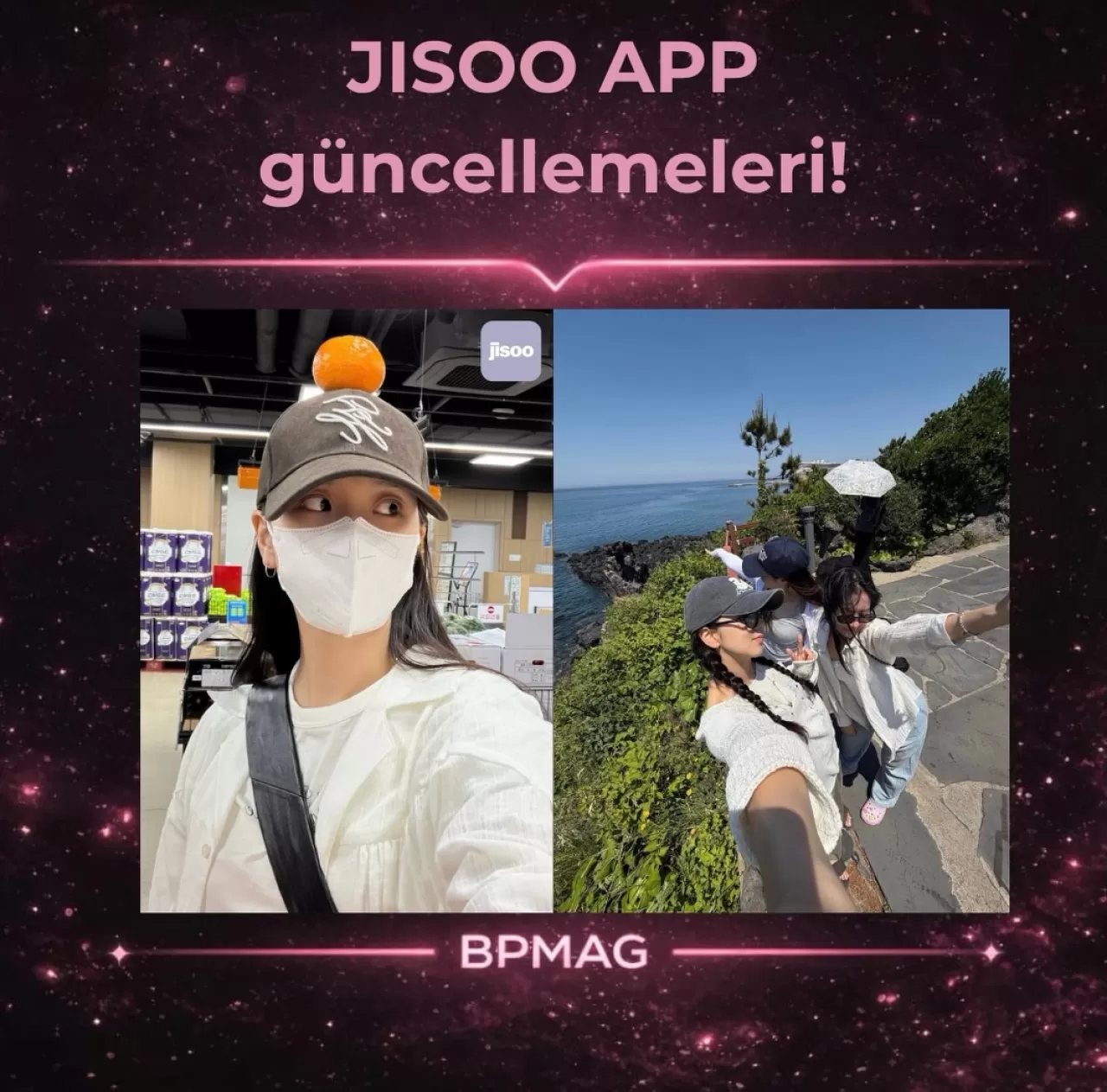 JISOO Jeju'da Lise Arkadaşlarıyla İlk Tatilini Paylaştı: '16 Yıllık Arkadaşlık, İlk Beraber Seyahat'