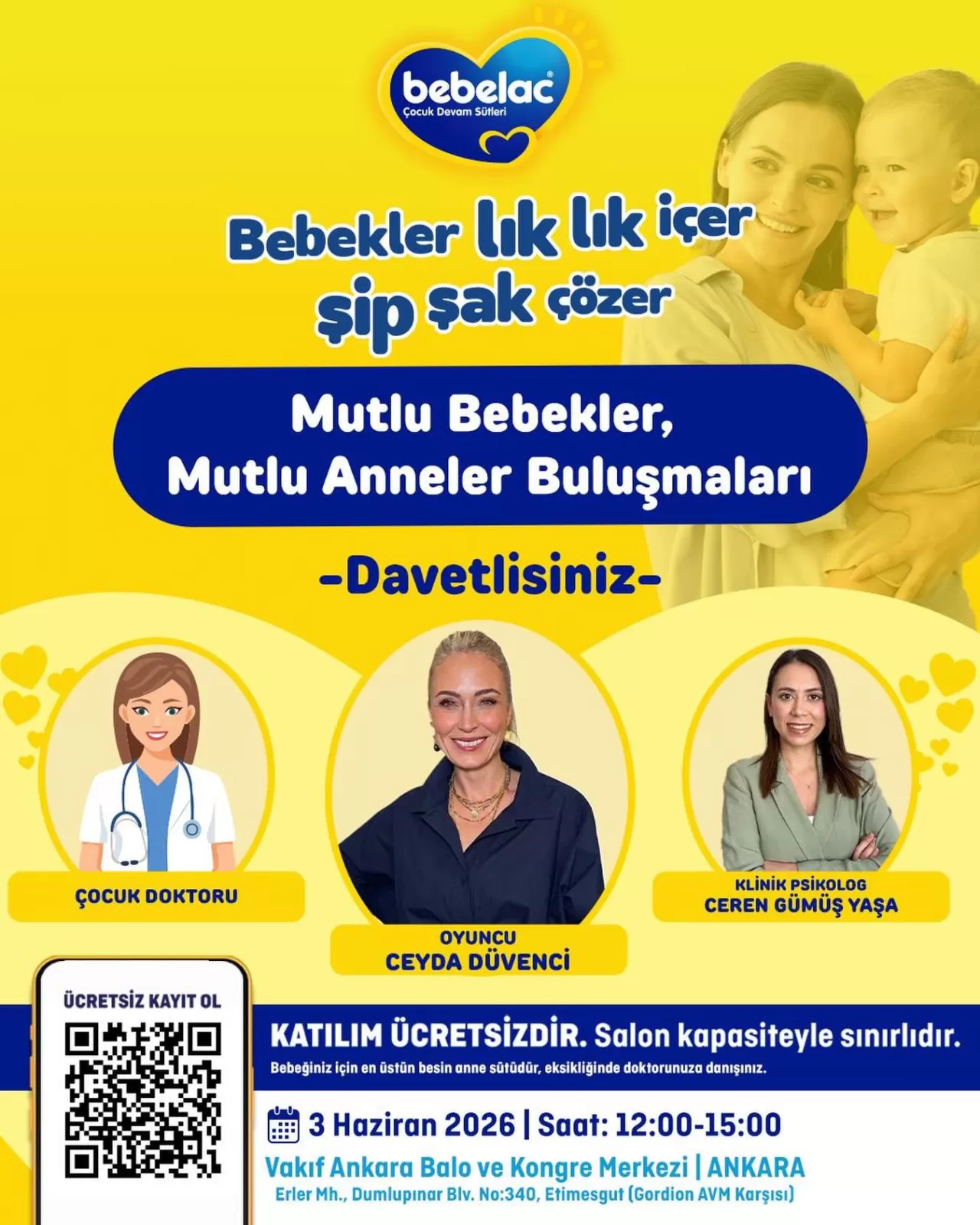 Ceyda Düvenci Ankara'da Annelerle Ücretsiz Buluşuyor | 3 Haziran