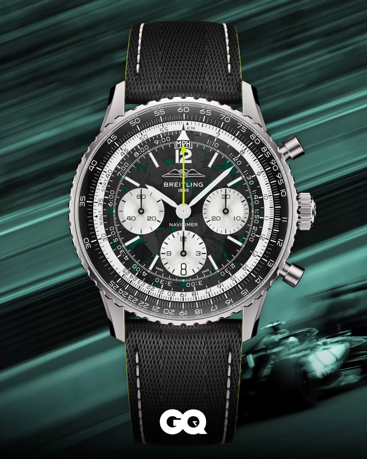 Breitling ve Aston Martin F1 Takımından Özel Navitimer: 1959 Adetle Sınırlı