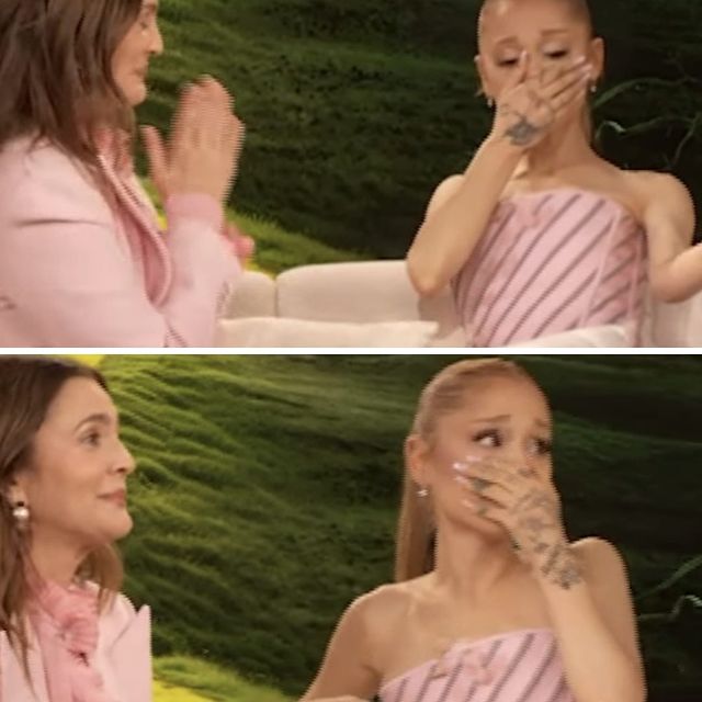 Ariana Grande, Drew Barrymore'un Sürpriziyle Duygusal Anlar Yaşadı