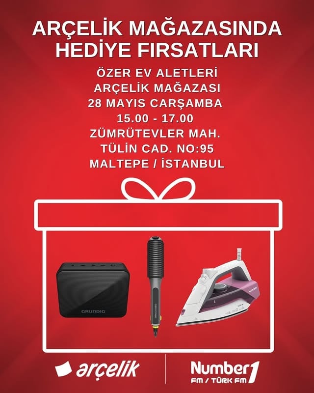 Arçelik ve Number1 İş Birliğiyle Çekiliş Kampanyası Başladı