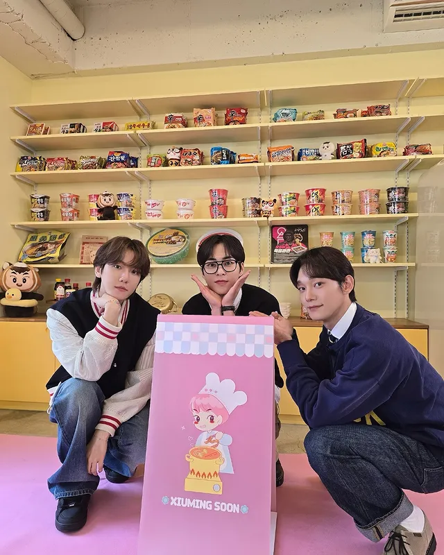 EXO Üyesi Xiumin, Sosyal Medya Hesabı Üzerinden Paylaşım Yaptı