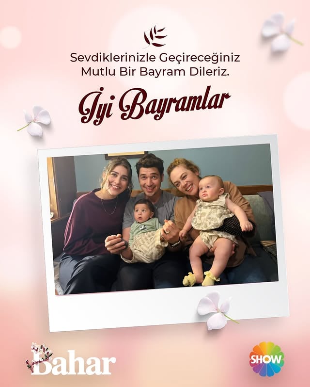Bahar Dizi Ekibinden Bayram Mesajı