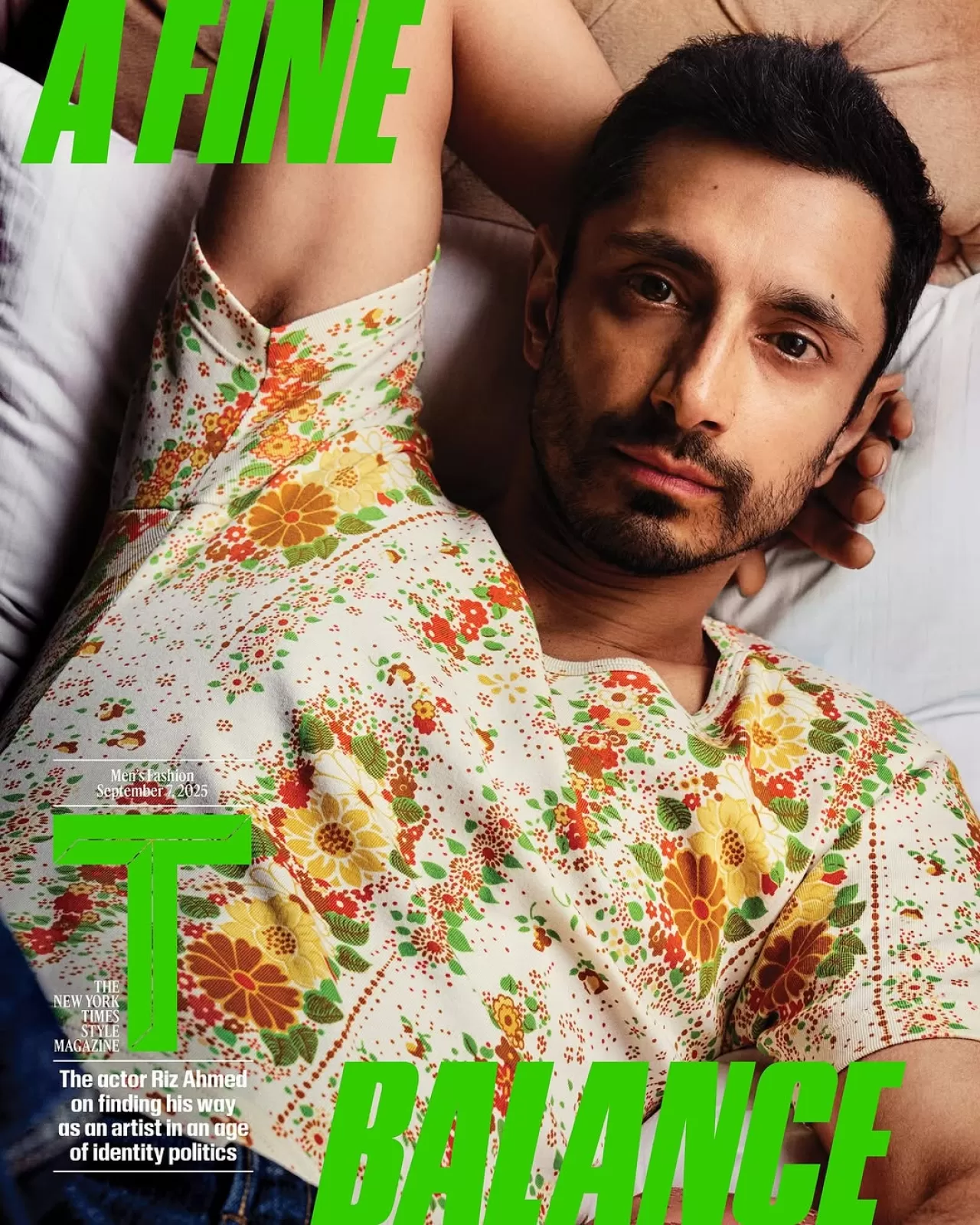 Riz Ahmed, T Magazine'in Son Sayısında Prada'nın Sonbahar/Kış 2025 Koleksiyonunu Giyindi